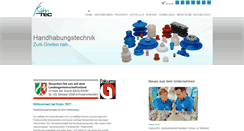 Desktop Screenshot of kuehntec.de